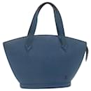 LOUIS VUITTON Epi Saint Jacques Hand Bag Blue M52265 LV Auth hs859 - Louis Vuitton
