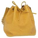 LOUIS VUITTON Epi Petit Noe Shoulder Bag Yellow M44109 LV Auth pt981 - Louis Vuitton