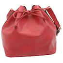 LOUIS VUITTON Epi Petit Noe Shoulder Bag Red M44107 LV Auth lt232 - Louis Vuitton