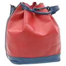 LOUIS VUITTON Epi Noe Bicolor Shoulder Bag Blue Red M44084 LV Auth ki1666 - Louis Vuitton
