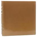 LOUIS VUITTON Monogram Vernis Vendredi Notebook Cover Bronze LV Auth ki1573 - Louis Vuitton