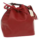 LOUIS VUITTON Epi Petit Noe Shoulder Bag Red M44107 LV Auth pt715 - Louis Vuitton
