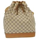 LOUIS VUITTON Damier Azur Noe Shoulder Bag N42222 LV Auth 29310 - Louis Vuitton