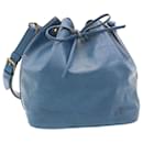 LOUIS VUITTON Epi Petit Noe Shoulder Bag Blue M44105 LV Auth 28780 - Louis Vuitton