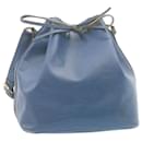 LOUIS VUITTON Epi Petit Noe Shoulder Bag Blue M44105 LV Auth bs546 - Louis Vuitton