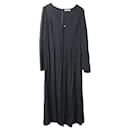 Reformation Keyhole Front Maxi Dress in Black Viscose