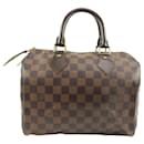 Damier Ebene Speedy 25 Boston Bag PM - Louis Vuitton