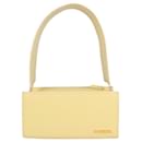 Jacquemus Women Le Rectangle Shoulder Bag In Yellow Leather