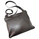 Unisex leather messenger bag - Gucci