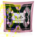 Hermes Paris Vintage Silk Scarf Carrick a Pompe 1975 Latham - Hermès