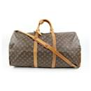Monogram Keepall Bandouliere 60 Duffle Bag with Strap - Louis Vuitton