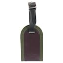 c Virgil Abloh Purple Black Green Patchwork Luggage Tag Charm - Louis Vuitton