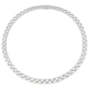 Necklace Chanel, "Quilted", WHITE GOLD.
