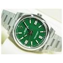 Rolex Oyster Perpetual 41 Green Dial 124300 '22 purchased Mens