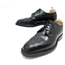 CHURCH'S GRAFTON DERBY TRIPLE SOLE SHOES 8g 42 WIDE LEATHER SHOES - Church's