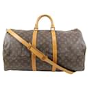 Monogram Keepall Bandouliere 55 Duffle Bag with Strap - Louis Vuitton