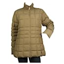 MONCLER Beige Quilted A - Line Down Filing Basic Winter Jacket size 1 - Moncler