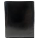 VINTAGE HERMES RANGE BILLET WALLET IN LEATHER BOX BLACK LEATHER WALLET - Hermès