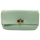 Lanvin 'Happy' Handbag in Mint Green leather