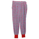 Pantalones estampados Stella McCartney en algodón rojo - Stella Mc Cartney
