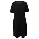 Maison Margiela MM6 T-Shirt Dress in Black Cotton - Maison Martin Margiela
