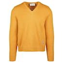 Gucci V-Neck Patch Sweater