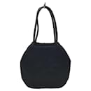 [Used] YVES SAINT LAURENT ◆ Tote bag / Handbag / Stitch / Quilting / Navy blue / Logo / NVY - Yves Saint Laurent