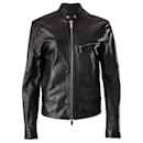 Dsquared2 Biker jacket in black leather