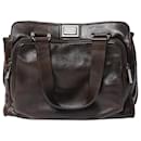 Celine Top Handle Bag in Brown Leather - Céline