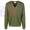 Gucci V-Neck Horsebit Sweater