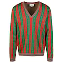 Gucci V-Neck Horsebit Sweater