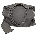 Stella McCartney Falabella Tote Bag in Grey Recycled Polyester - Stella Mc Cartney