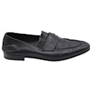Ermenegildo Zegna Loafers in Black Leather