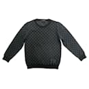 Ultra Rare Boys Size 8 Damier Graphite Sweater - Louis Vuitton