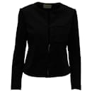 Sandro Paris Full-length Sleeves Jacket in Black Wool 