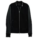 Zadig & Voltaire Varsity Jacket in Black Wool