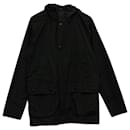 Barbour Slim Fit Hooded Waterproof Bedale Jacket in Black Polyester