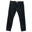 Valentino Rockstud-Embellished Jeans in Blue Cotton Denim
