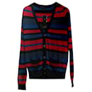 Marc Jacobs Striped Knit Cardigan in Multicolor Wool - Marc by Marc Jacobs