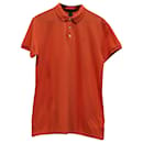 Klassisches Marc Jacobs Poloshirt aus orangefarbener Baumwolle