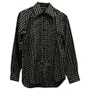 Junya Watanabe Polka Dot Print Button-Down-Hemd aus mehrfarbigem Polyester
