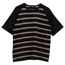 Comme Des Garçons Homme Striped T-Shirt in Multicolor Cotton - Comme Des Garcons