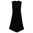 Neil Barrett Overknee-Kleid aus schwarzem Triacetat
