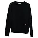 Acne Studios Faise Crewneck Sweater in Black Cotton - Autre Marque