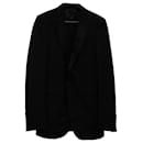 Burberry Prorsum Blazer in Black Wool