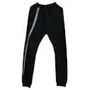 Haider Ackermann Embroidered Lounge Pants in Black Cotton
