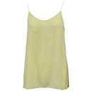 Theory Easy Slip Camisole Top in Yellow Viscose