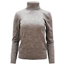 Calvin Klein Turtleneck Sweater in Grey Rayon