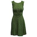 Missoni Knit Mini Dress in Green Rayon