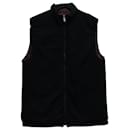Theory Reversible Puffer Vest in Black Polyester